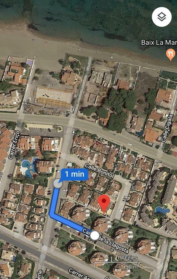 Estudio Con Piscina, Playa Y Wifi Denia Exterior photo